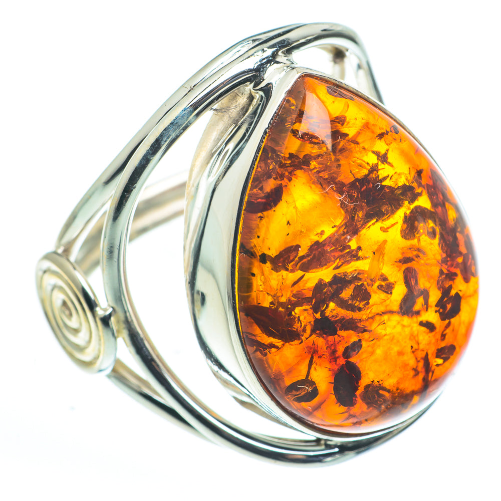 Baltic Amber Rings handcrafted by Anasilvercos - RING62707