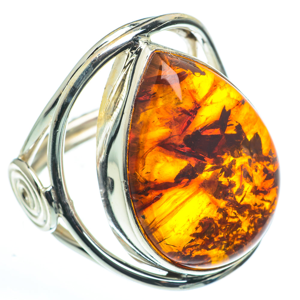 Baltic Amber Rings handcrafted by Anasilvercos - RING62725