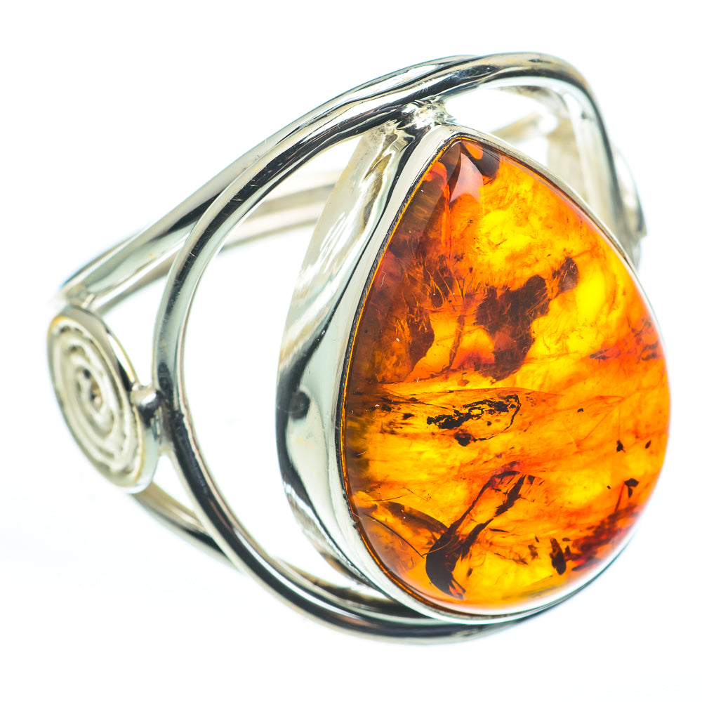 Baltic Amber Rings handcrafted by Anasilvercos - RING62741