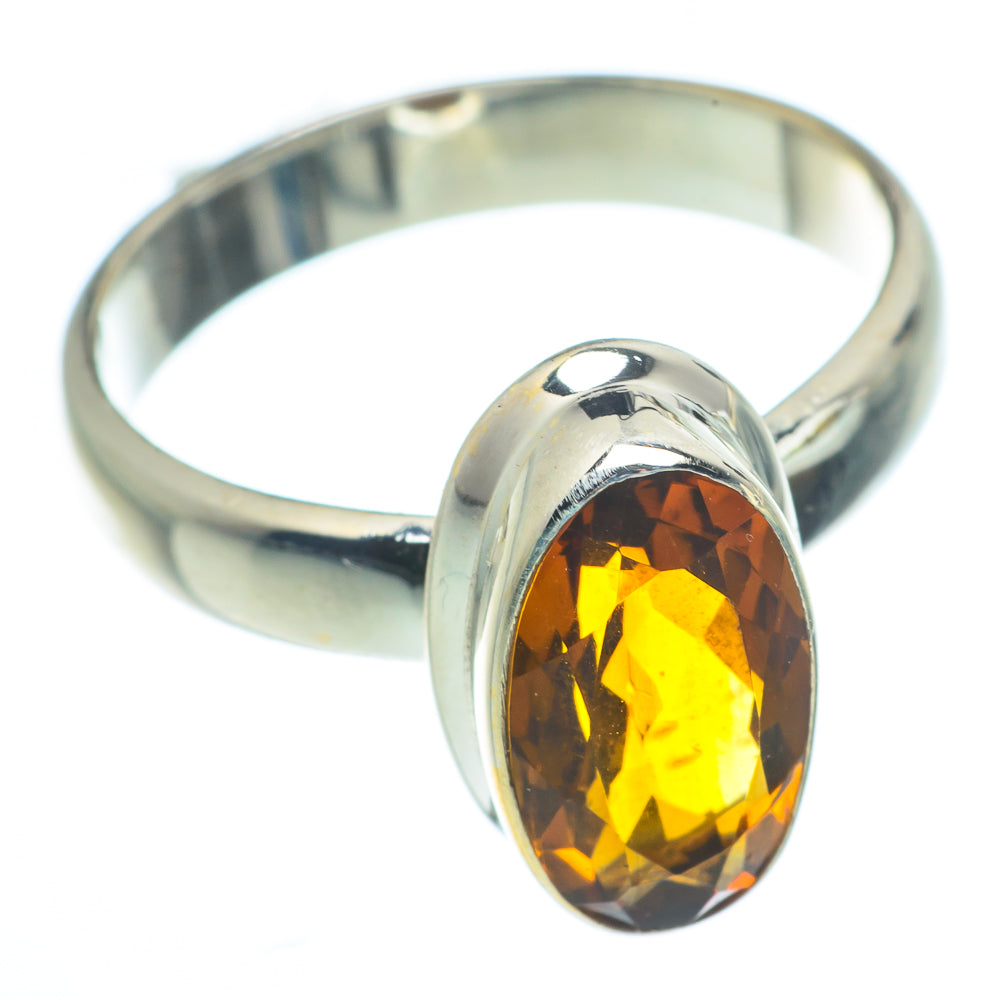 Mandarin Citrine Rings handcrafted by Anasilvercos - RING62762