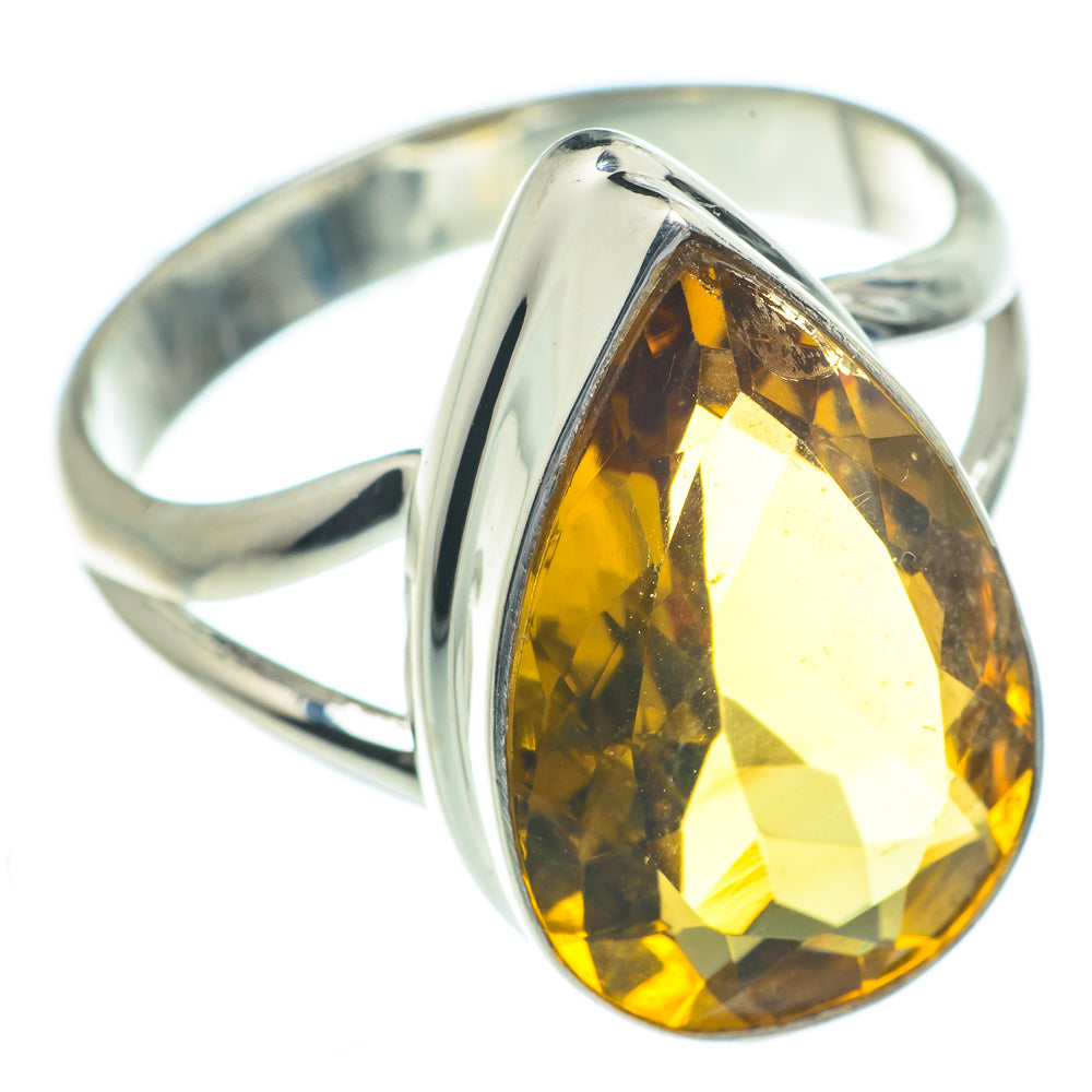 Citrine Rings handcrafted by Anasilvercos - RING62798
