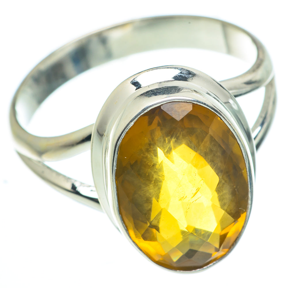Citrine Rings handcrafted by Anasilvercos - RING62799