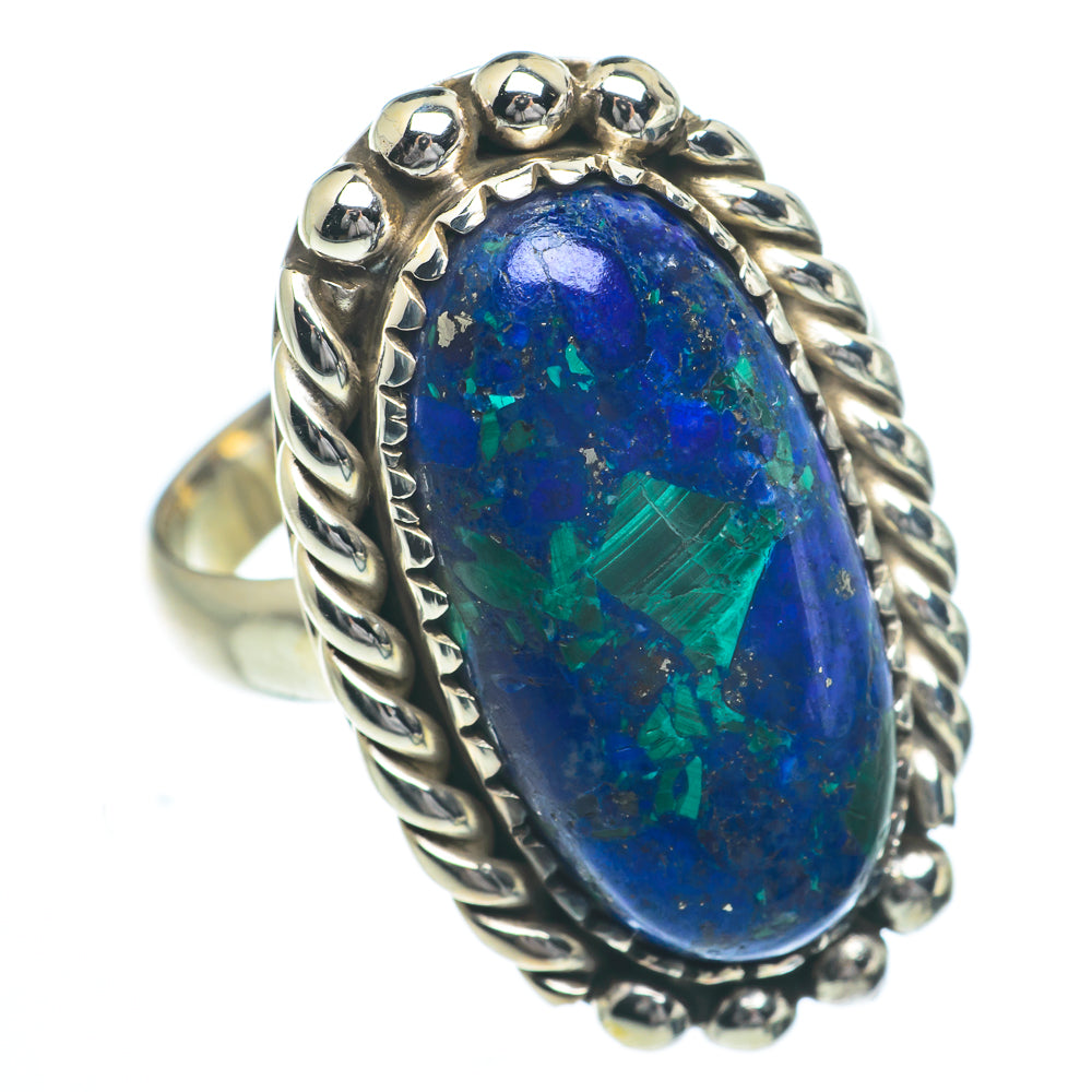 Azurite Rings handcrafted by Anasilvercos - RING62814