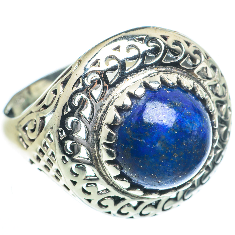 Lapis Lazuli Rings handcrafted by Anasilvercos - RING62822