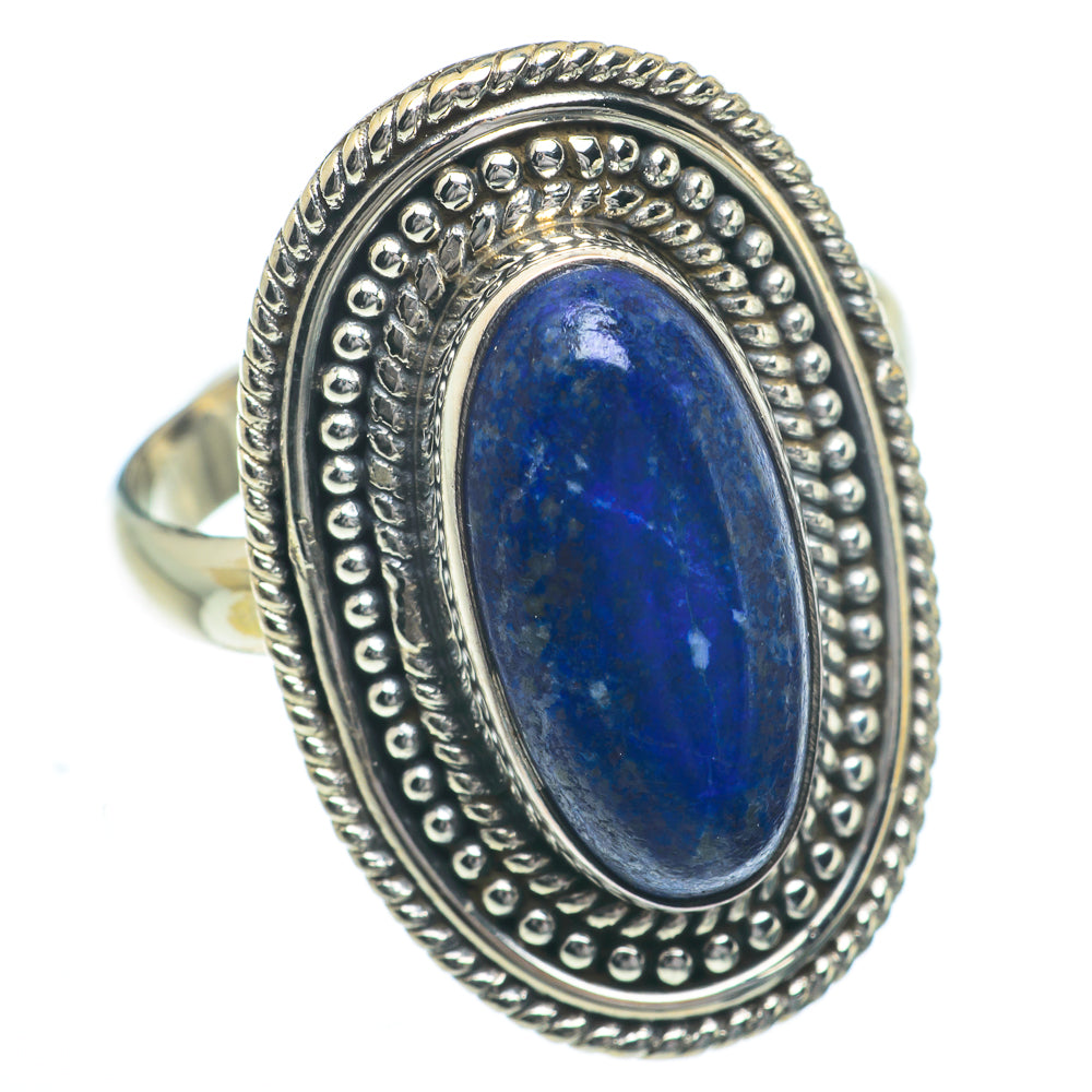 Lapis Lazuli Rings handcrafted by Anasilvercos - RING62827