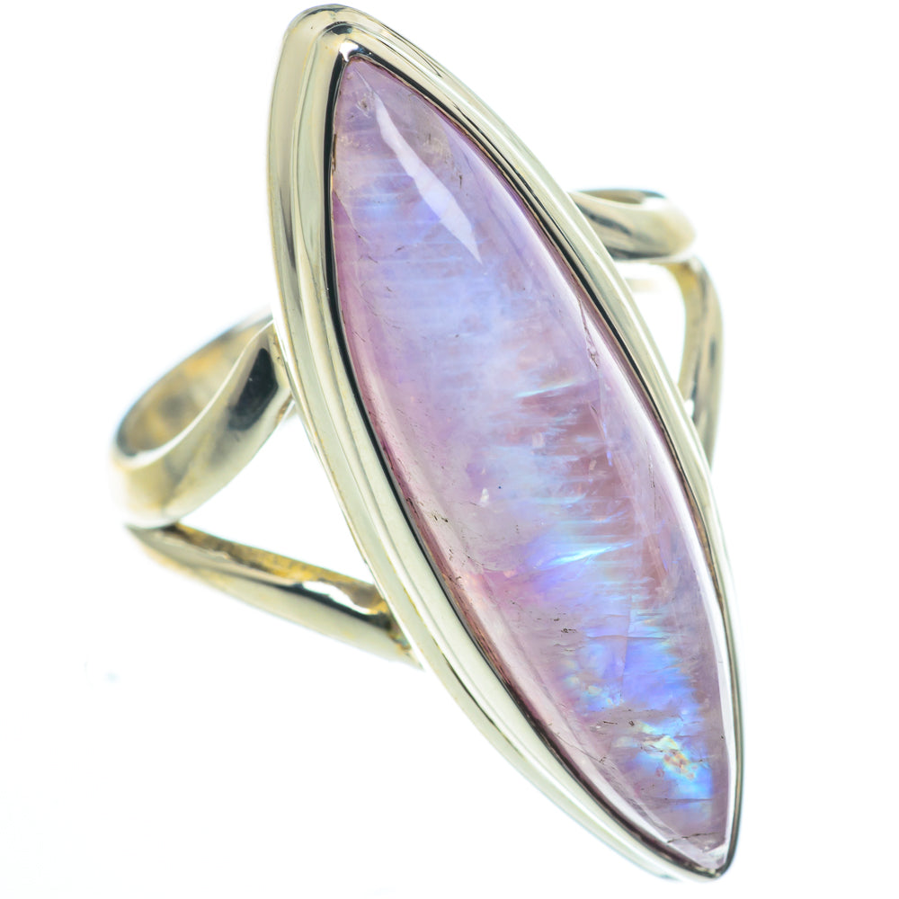 Pink Moonstone Rings handcrafted by Anasilvercos - RING62834