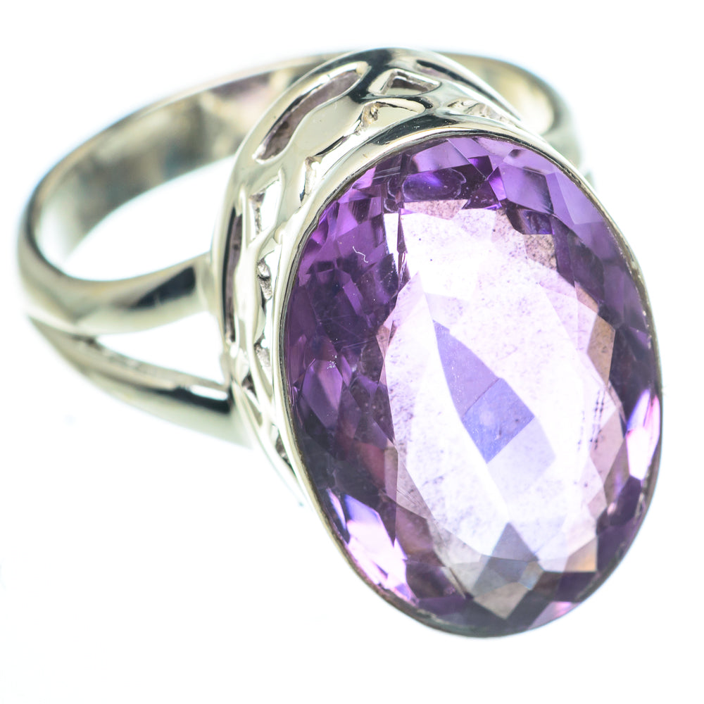 Amethyst Rings handcrafted by Anasilvercos - RING62837
