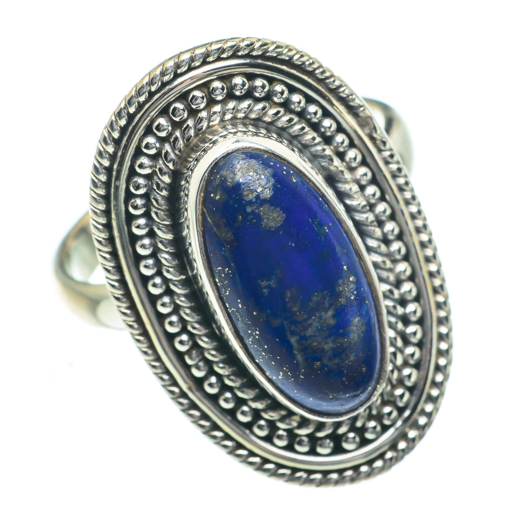 Lapis Lazuli Rings handcrafted by Anasilvercos - RING62851