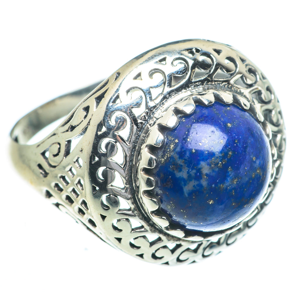 Lapis Lazuli Rings handcrafted by Anasilvercos - RING62869