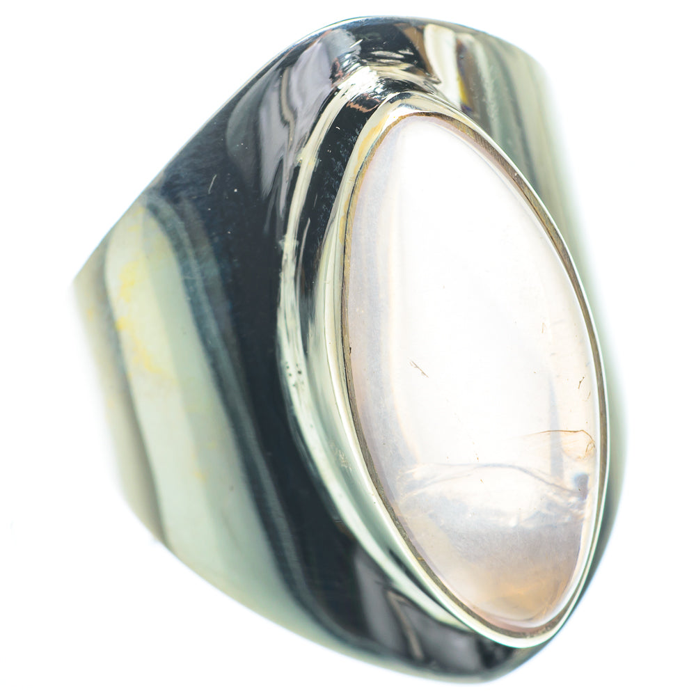 Rose Quartz Rings handcrafted by Anasilvercos - RING62880