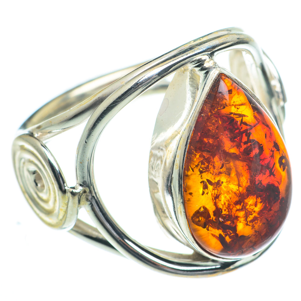 Baltic Amber Rings handcrafted by Anasilvercos - RING62899