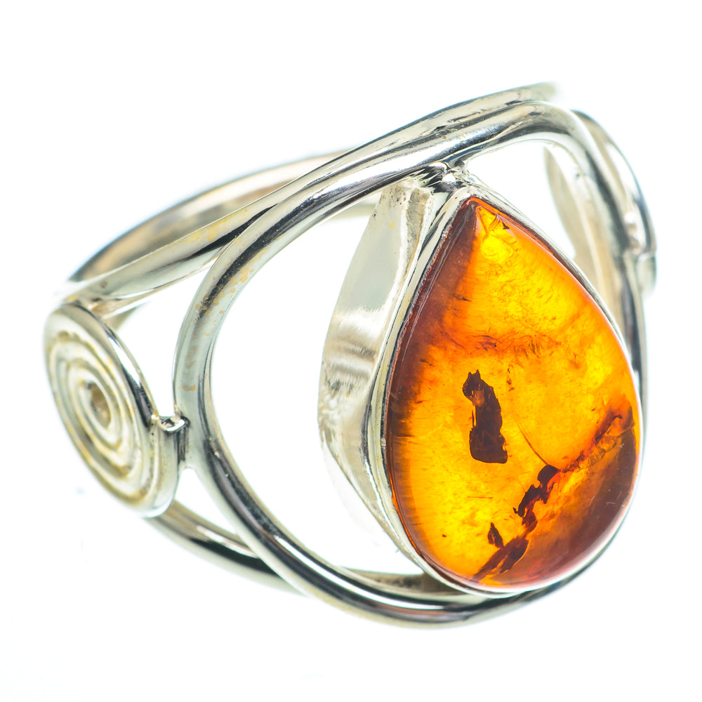 Baltic Amber Rings handcrafted by Anasilvercos - RING62919