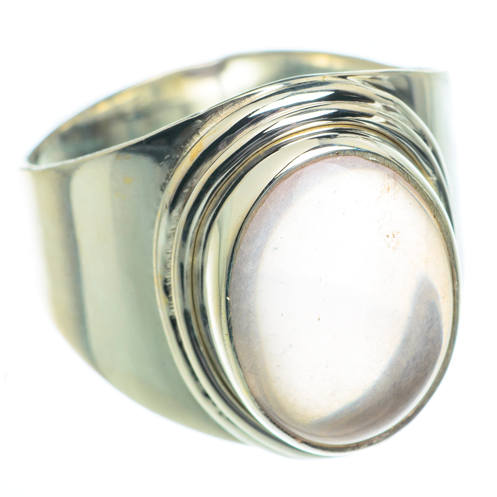 Rose Quartz Rings handcrafted by Anasilvercos - RING62922