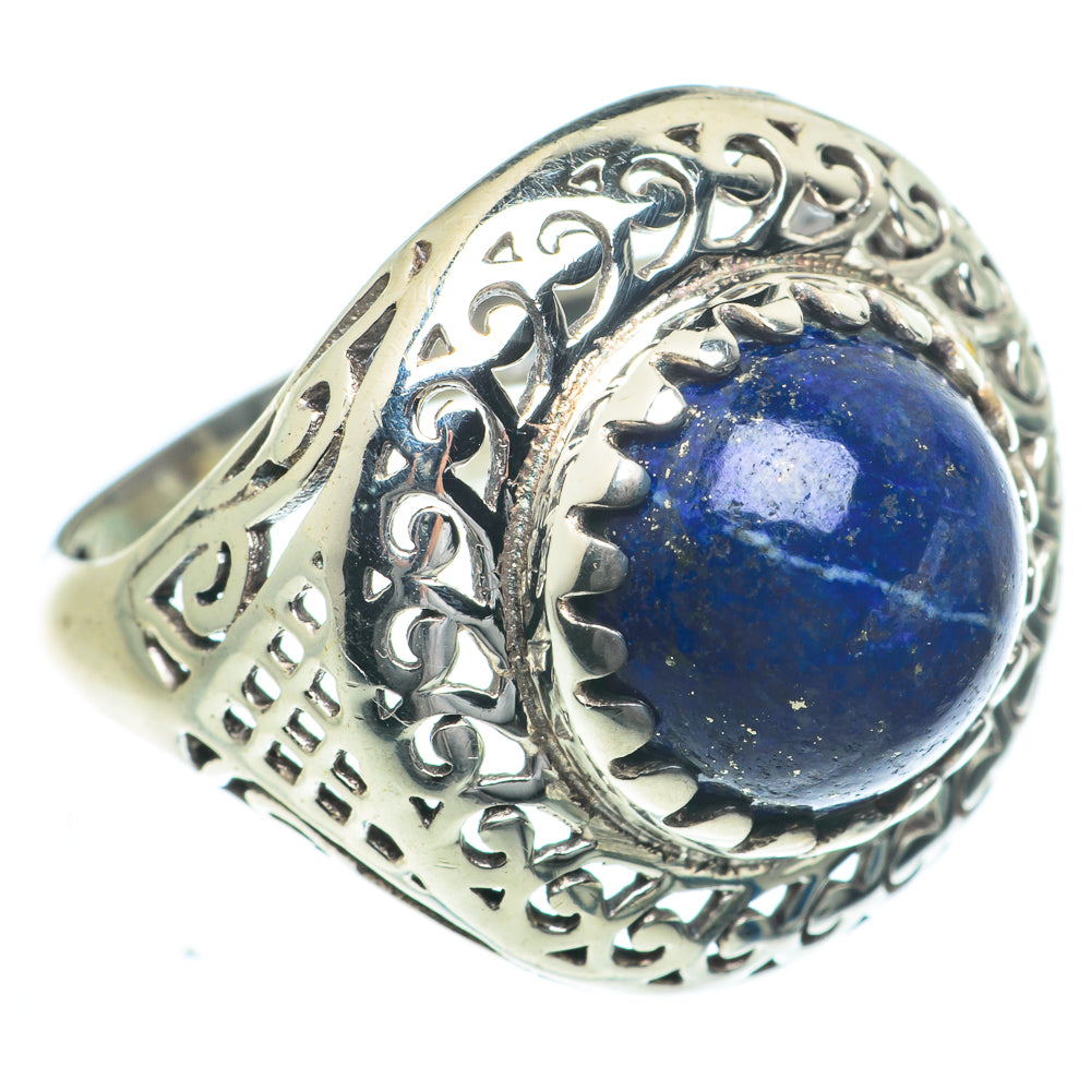 Lapis Lazuli Rings handcrafted by Anasilvercos - RING62947