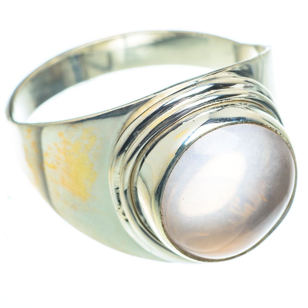 Rose Quartz Rings handcrafted by Anasilvercos - RING62985