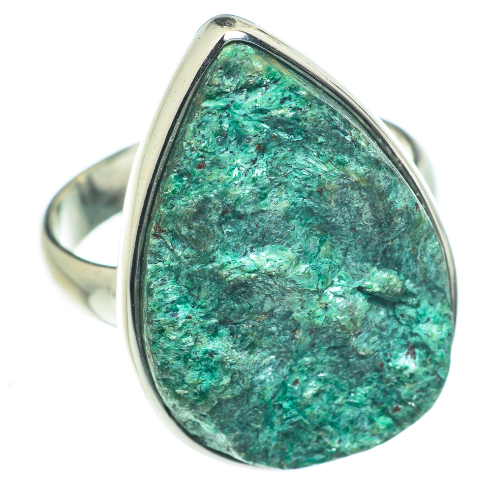 Green Fuchsite Rings handcrafted by Anasilvercos - RING62997