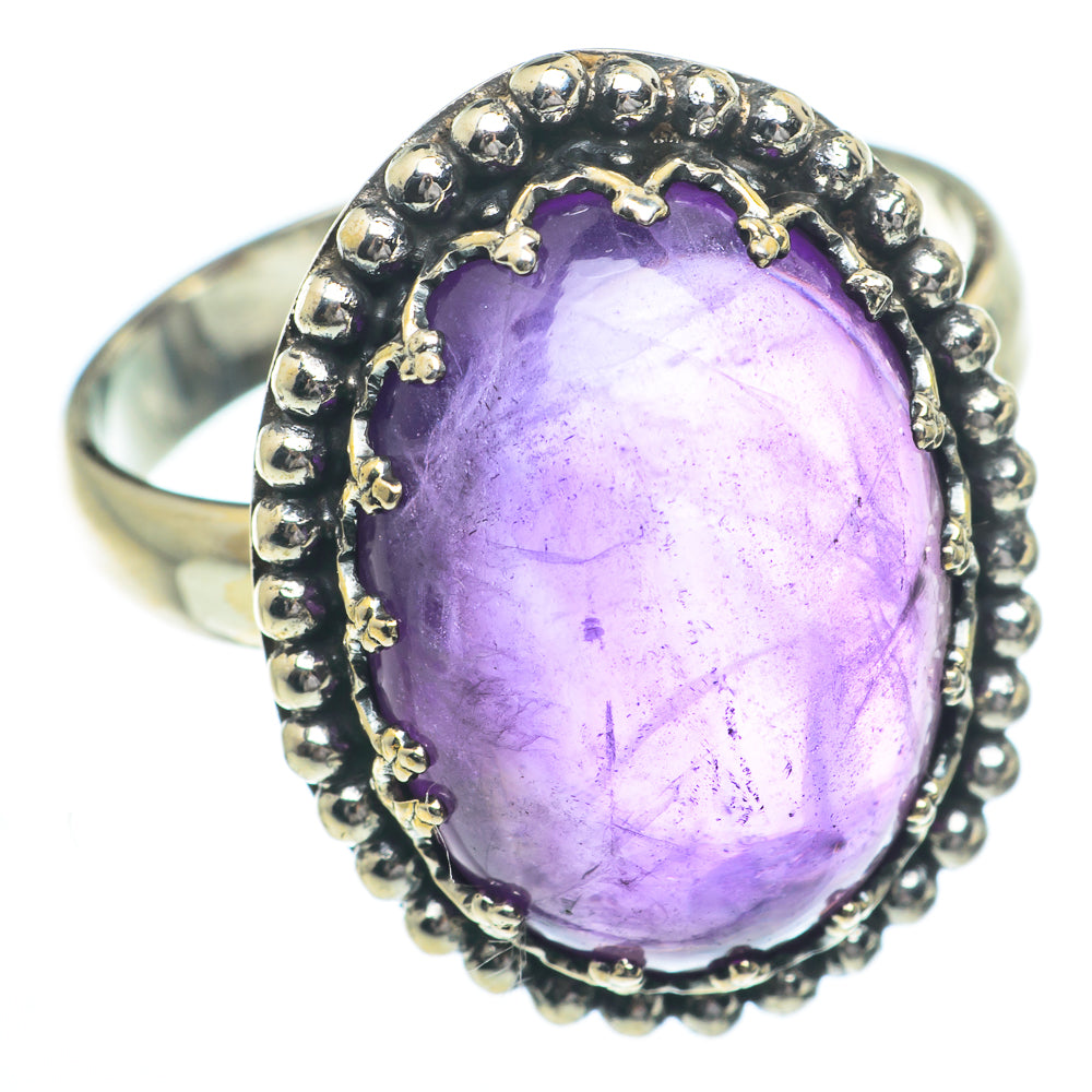 Amethyst Rings handcrafted by Anasilvercos - RING63006