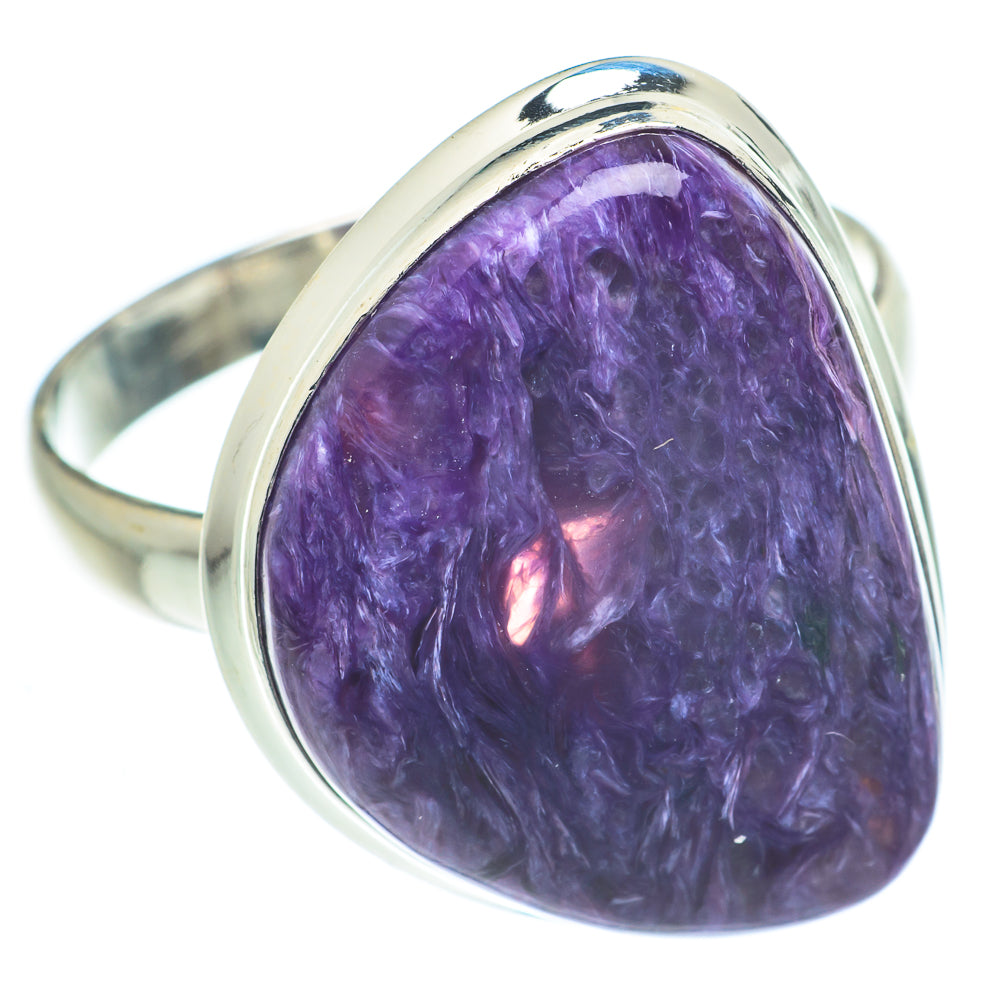 Charoite Rings handcrafted by Anasilvercos - RING63030
