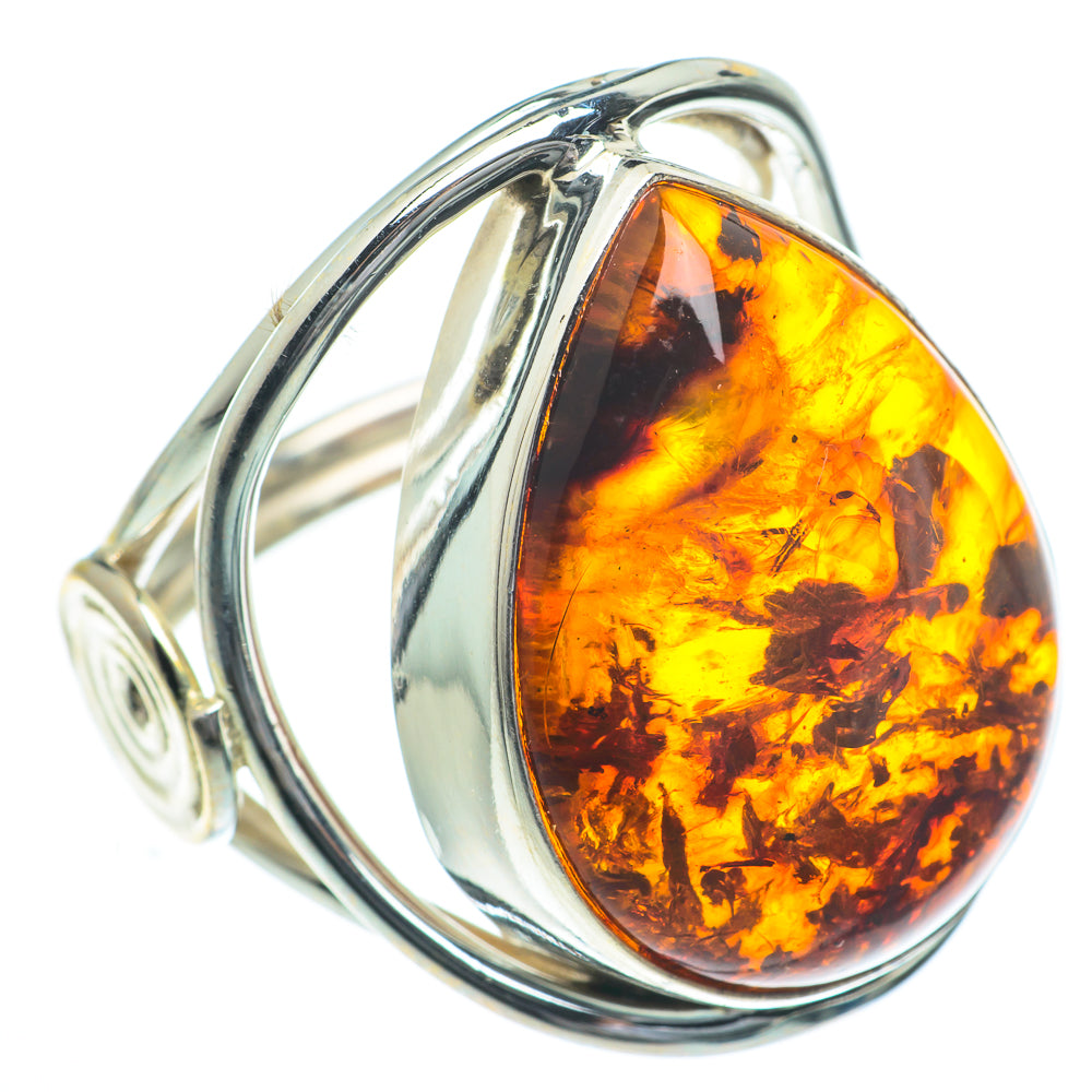 Baltic Amber Rings handcrafted by Anasilvercos - RING63054