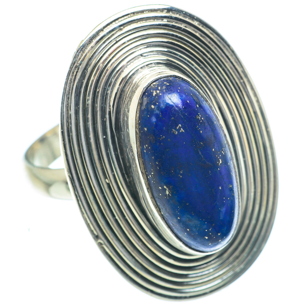 Lapis Lazuli Rings handcrafted by Anasilvercos - RING63076