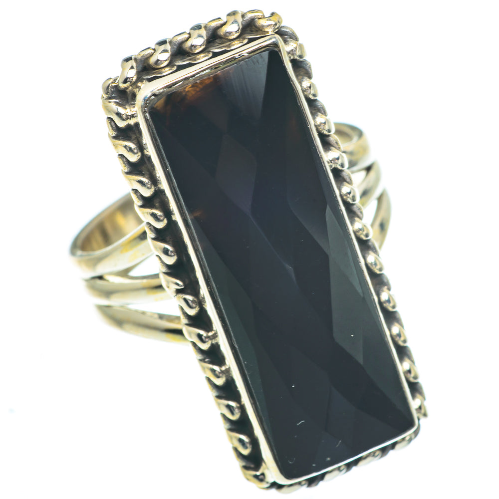 Black Onyx Rings handcrafted by Anasilvercos - RING63090