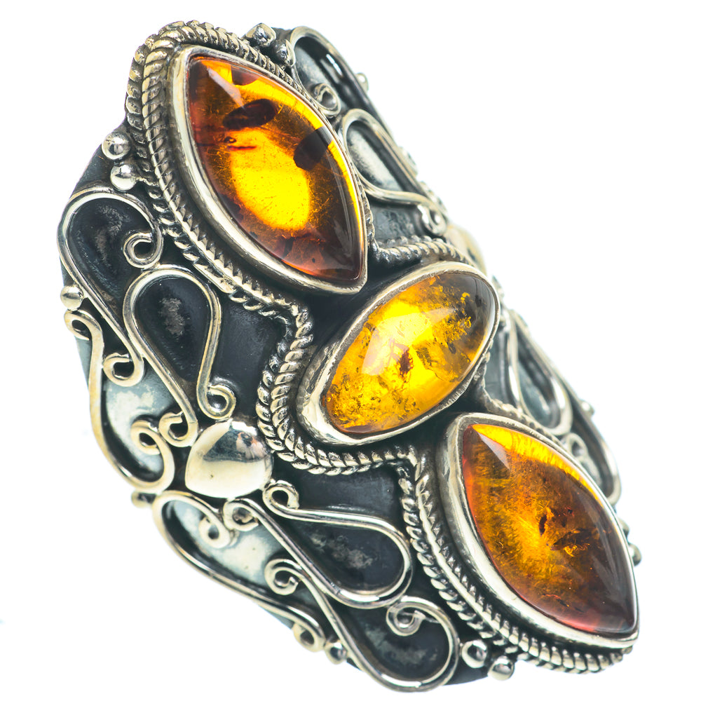 Baltic Amber Rings handcrafted by Anasilvercos - RING63096