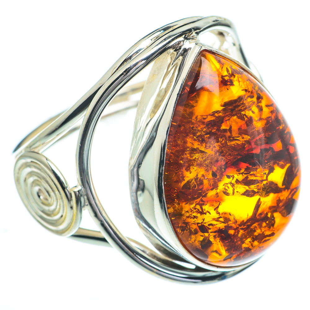 Baltic Amber Rings handcrafted by Anasilvercos - RING63107