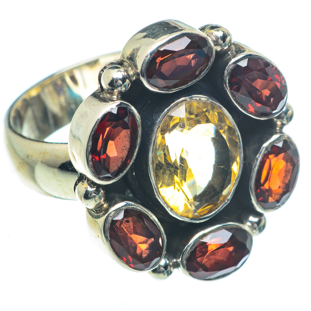 Citrine Rings handcrafted by Anasilvercos - RING63126