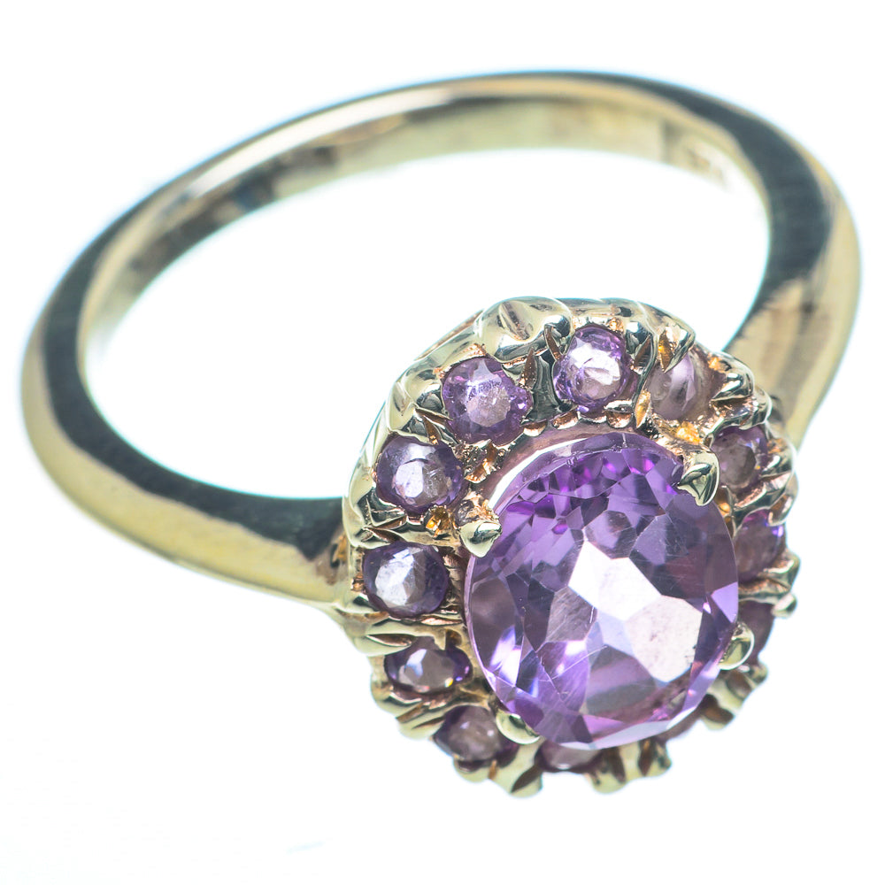 Amethyst Rings handcrafted by Anasilvercos - RING63129