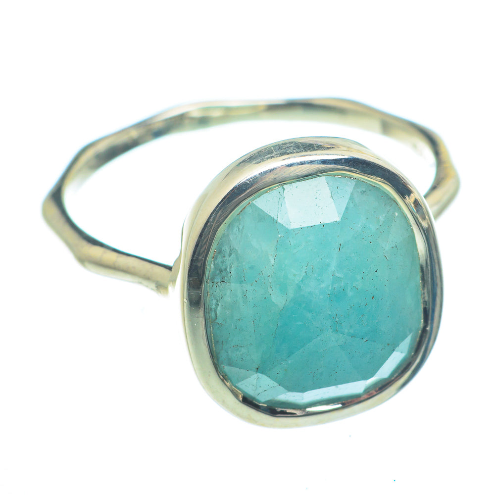 Aquamarine Rings handcrafted by Anasilvercos - RING63142