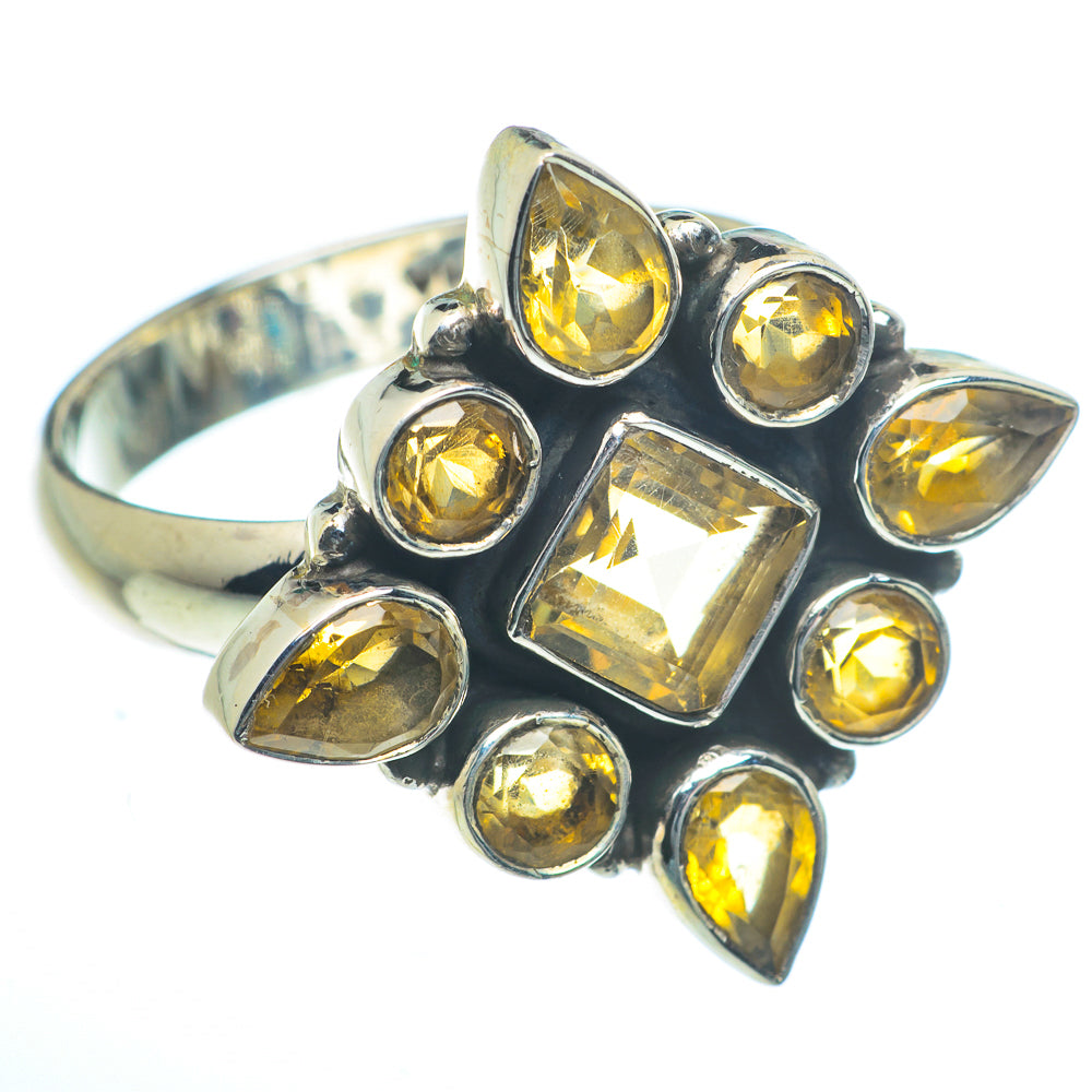 Citrine Rings handcrafted by Anasilvercos - RING63151