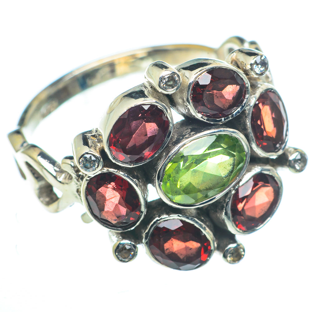 Peridot Rings handcrafted by Anasilvercos - RING63155