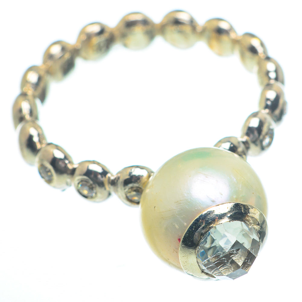 Cultured Pearl Rings handcrafted by Anasilvercos - RING63163