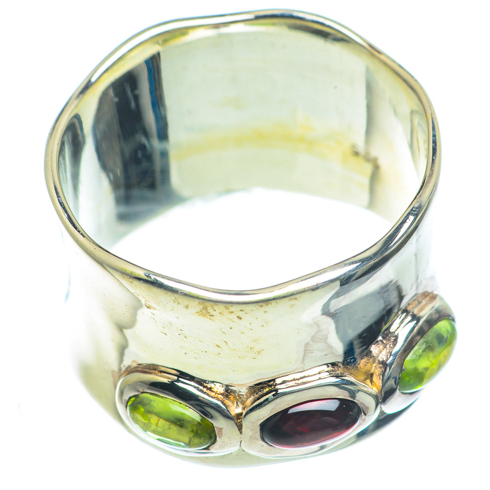 Garnet Rings handcrafted by Anasilvercos - RING63165