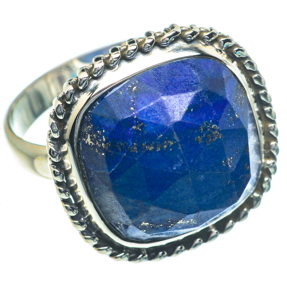 Lapis Lazuli Rings handcrafted by Anasilvercos - RING63168