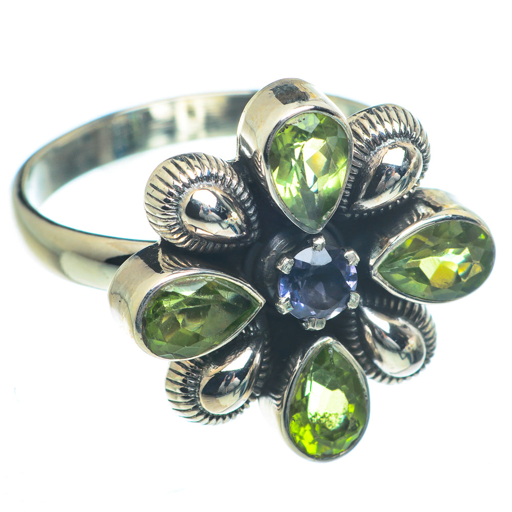 Peridot Rings handcrafted by Anasilvercos - RING63174