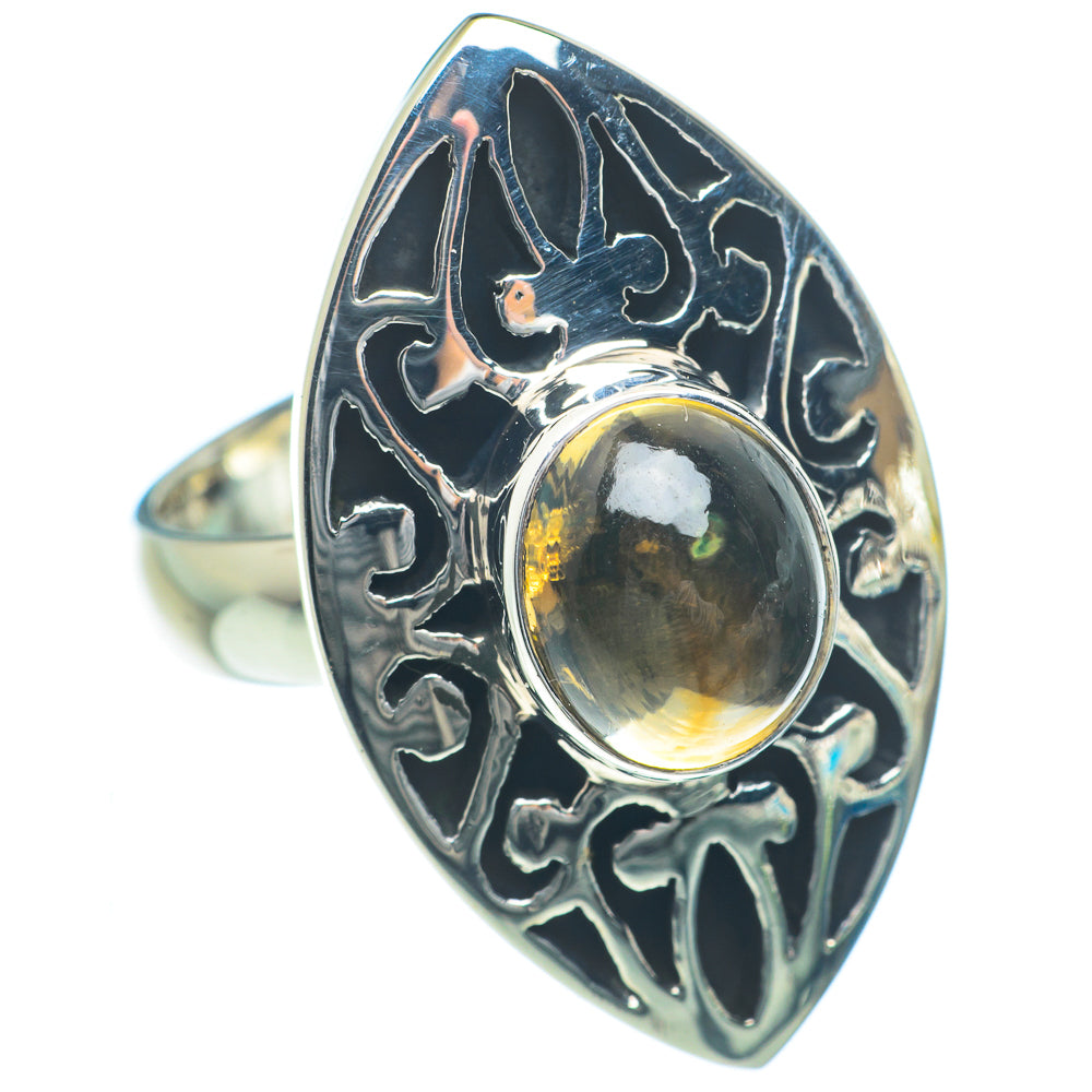 Citrine Rings handcrafted by Anasilvercos - RING63178