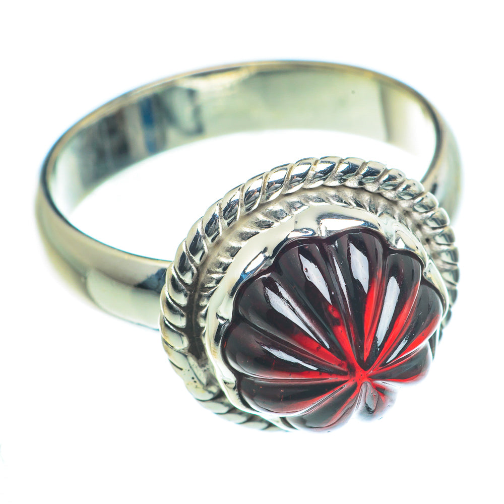 Garnet Rings handcrafted by Anasilvercos - RING63182