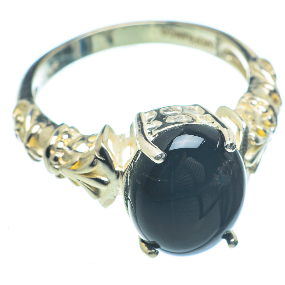 Black Onyx Rings handcrafted by Anasilvercos - RING63187
