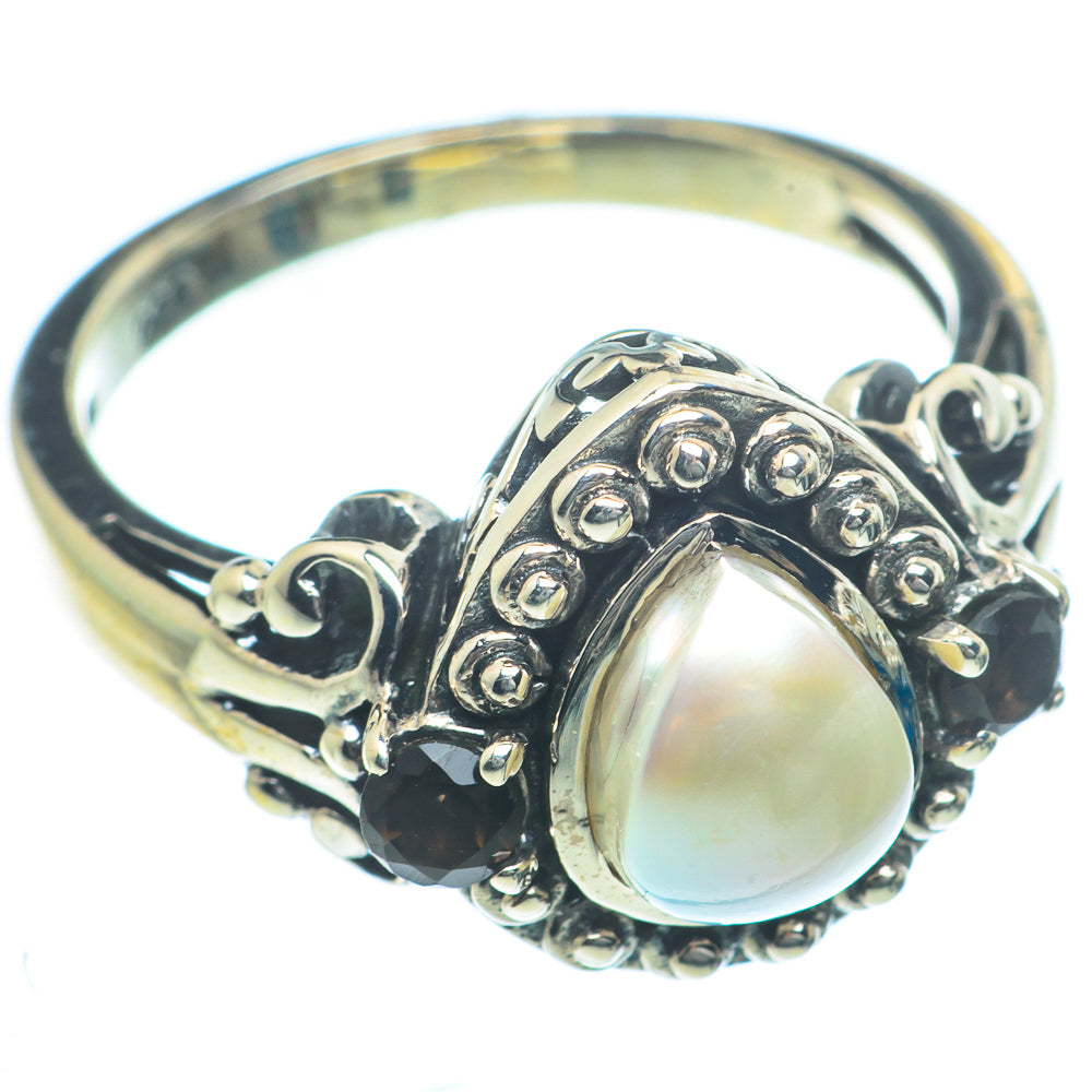 Cultured Pearl Rings handcrafted by Anasilvercos - RING63190