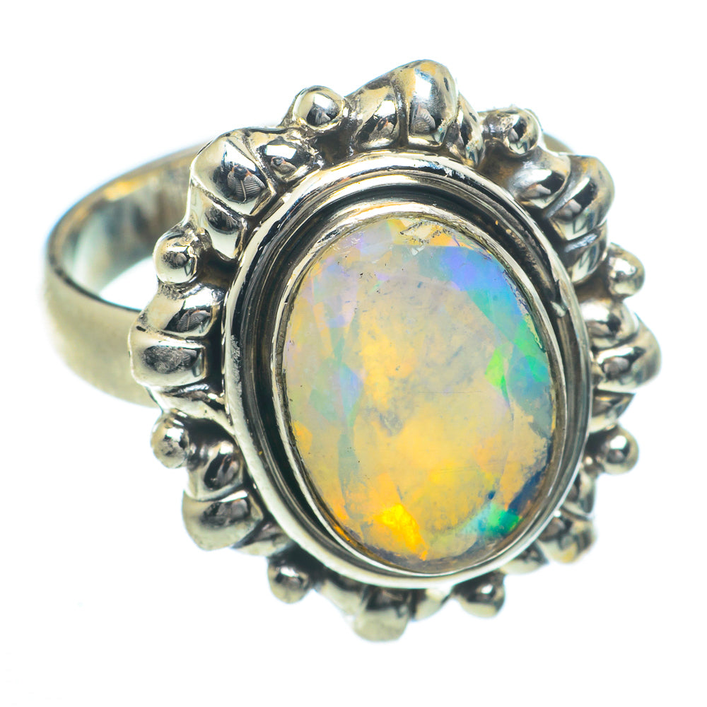 Ethiopian Opal Rings handcrafted by Anasilvercos - RING63193
