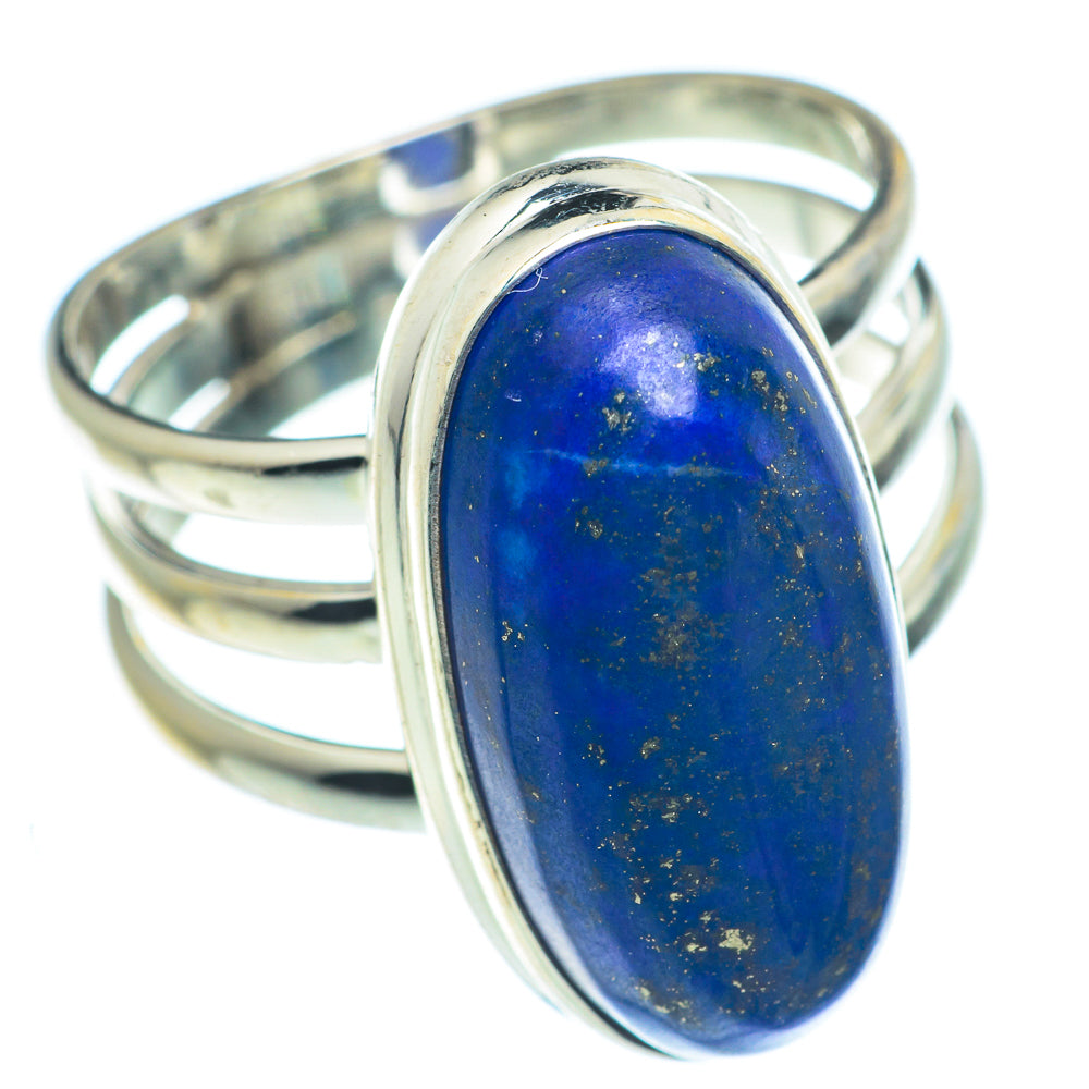 Lapis Lazuli Rings handcrafted by Anasilvercos - RING63196