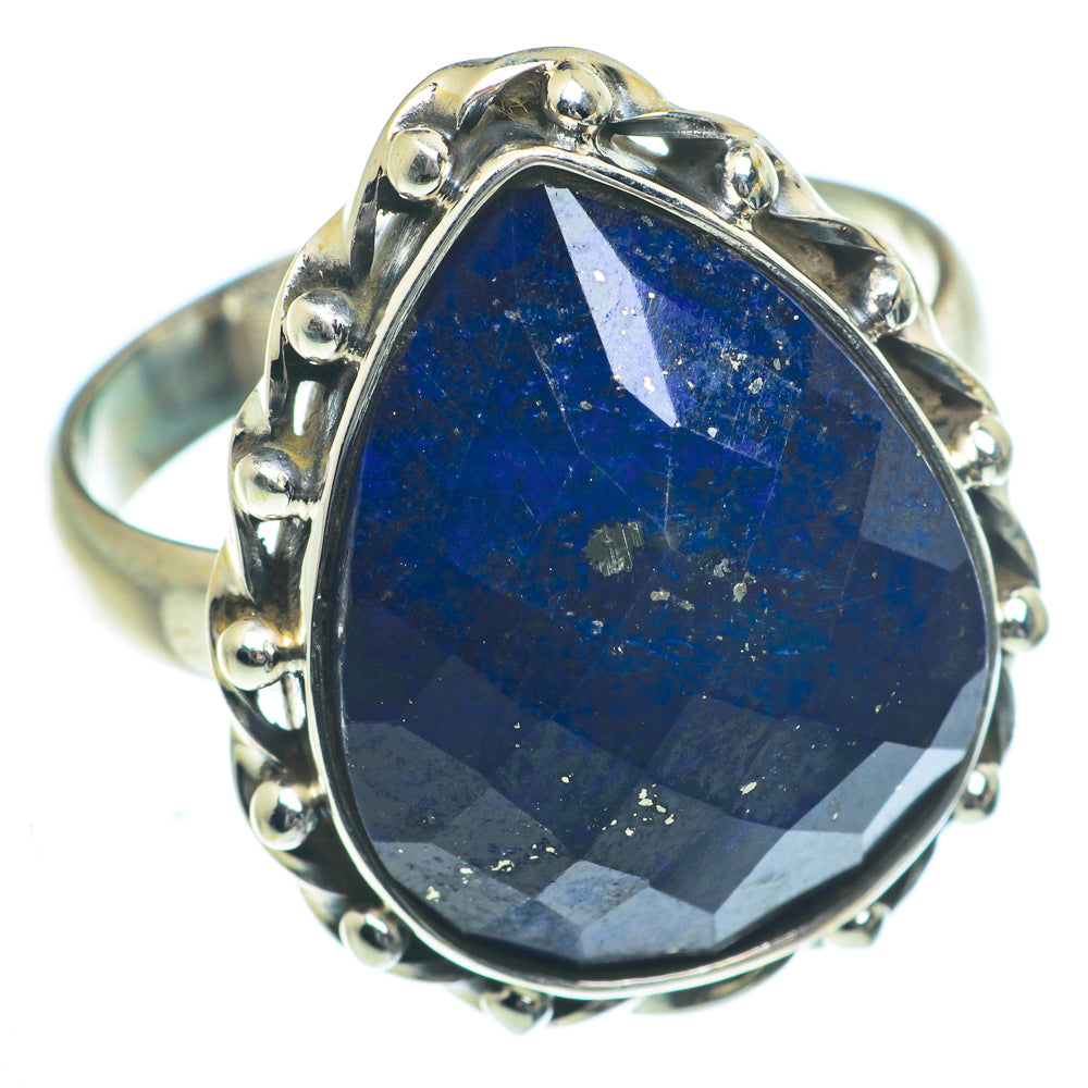Lapis Lazuli Rings handcrafted by Anasilvercos - RING63198