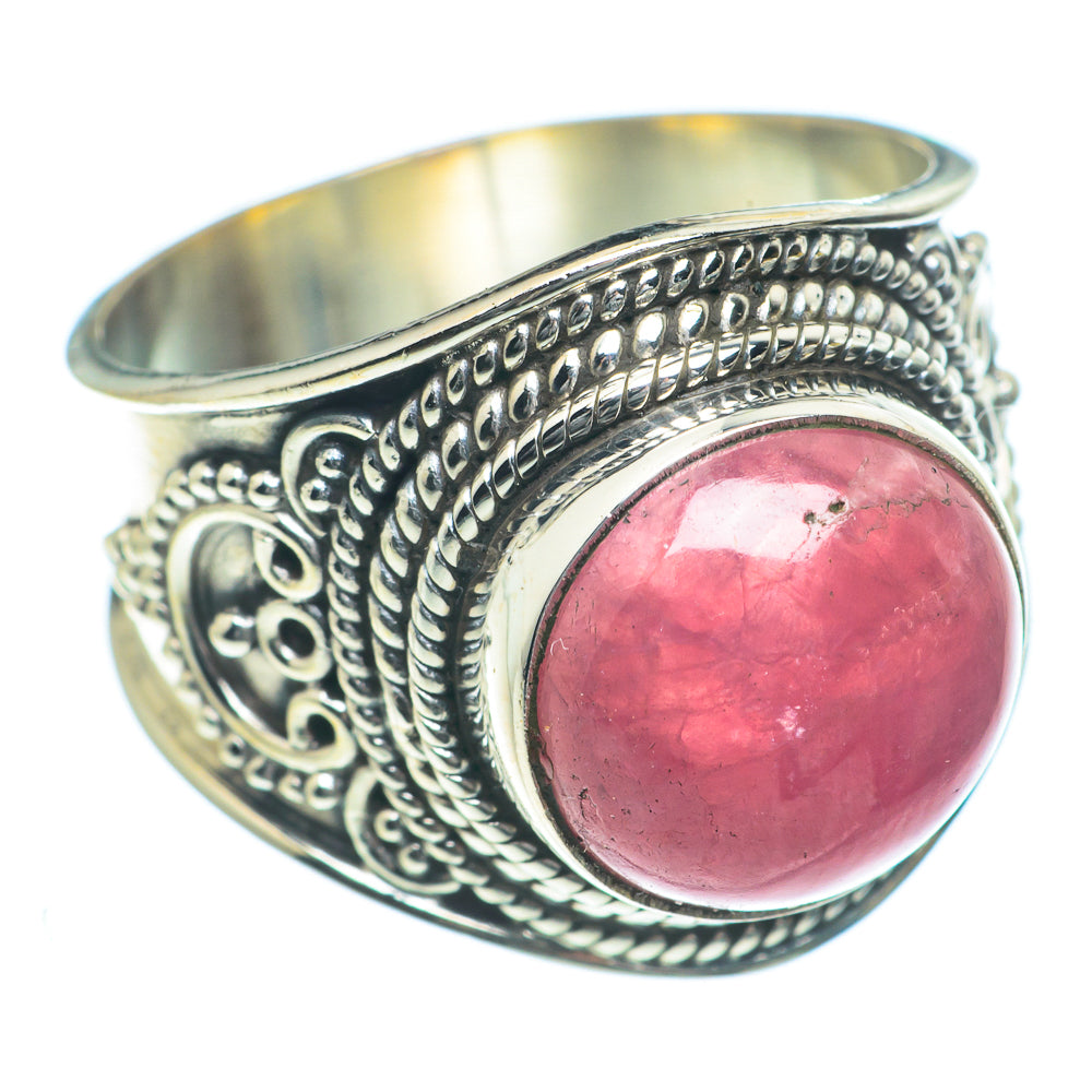 Rhodochrosite Rings handcrafted by Anasilvercos - RING63208