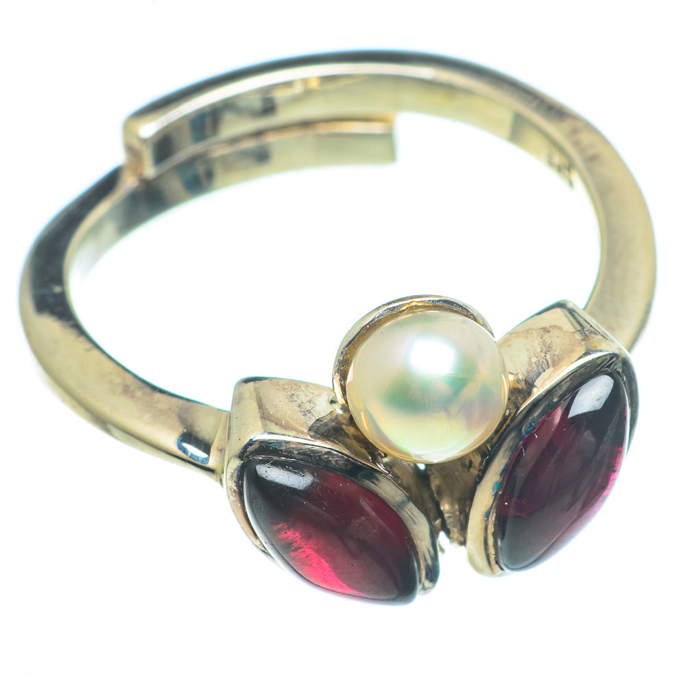 Garnet Rings handcrafted by Anasilvercos - RING63209