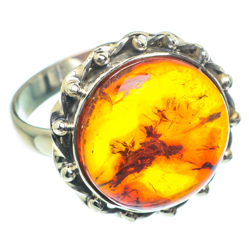 Baltic Amber Rings handcrafted by Anasilvercos - RING63230