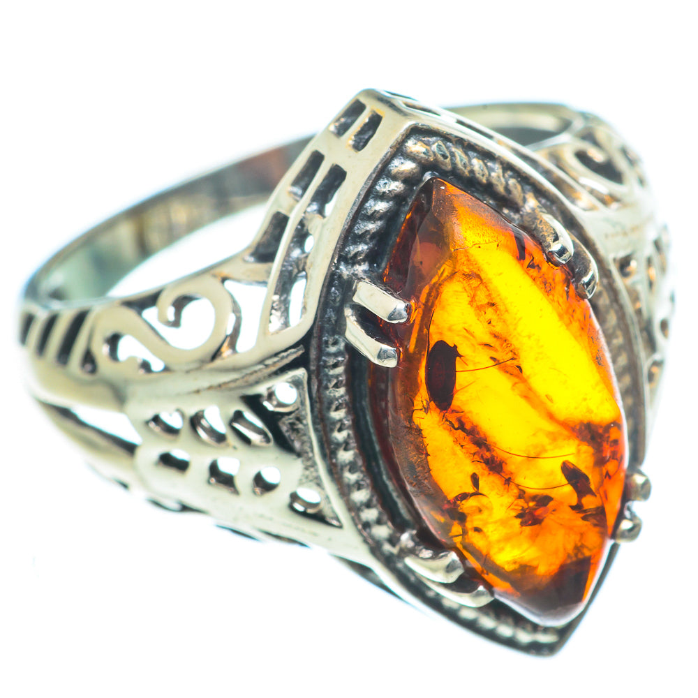 Baltic Amber Rings handcrafted by Anasilvercos - RING63231