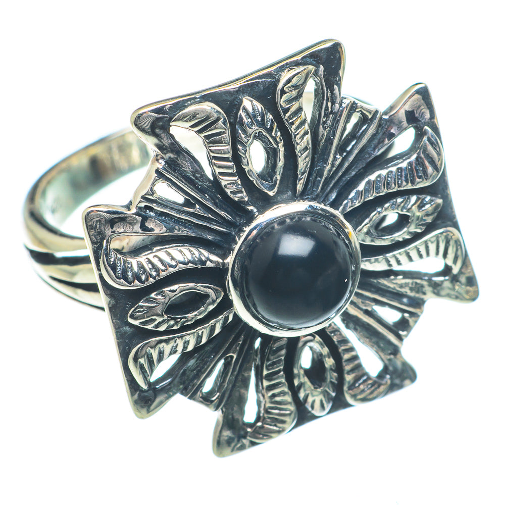 Black Onyx Rings handcrafted by Anasilvercos - RING63238