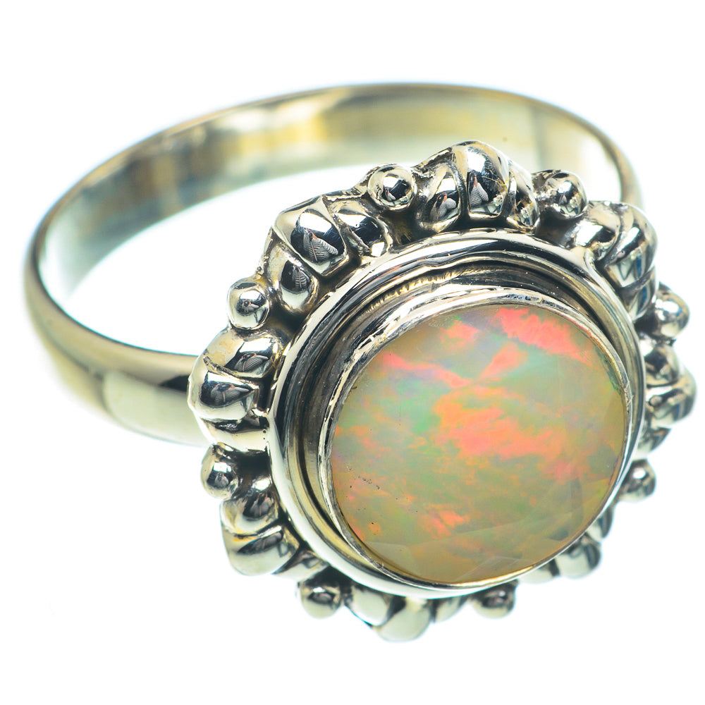 Ethiopian Opal Rings handcrafted by Anasilvercos - RING63260