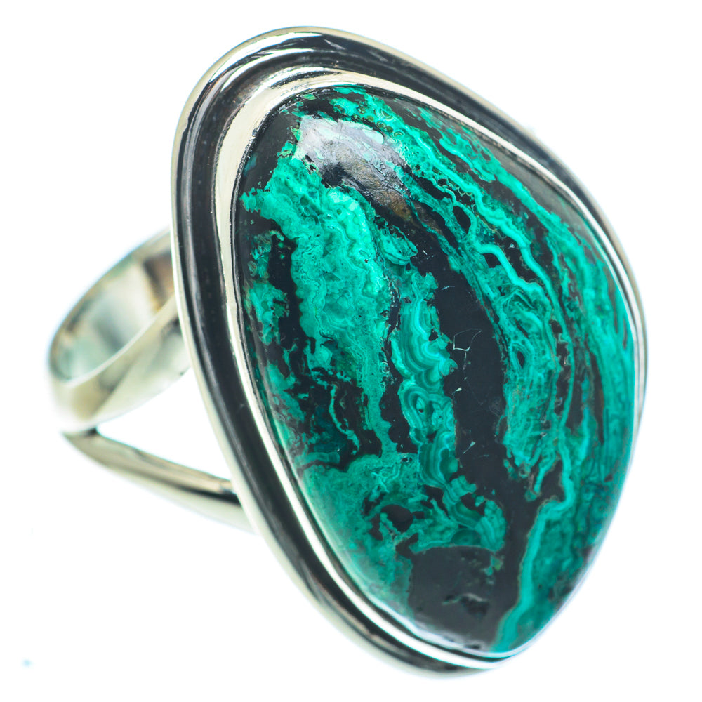 Chrysocolla Rings handcrafted by Anasilvercos - RING63267